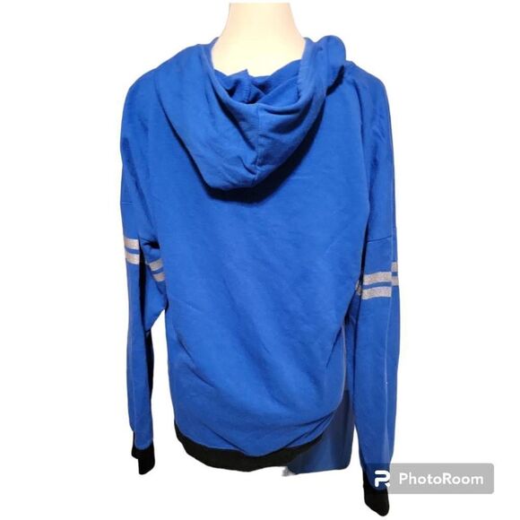 Material Girl Women's Hoodie Size Large ... "Don't be afraid to sparkle" - Picture 3 of 5